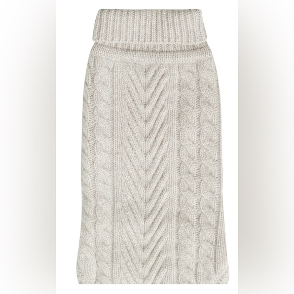 The Cashmere Project 100% cashmere doggie sweater London grey heather NWT - Picture 2 of 8